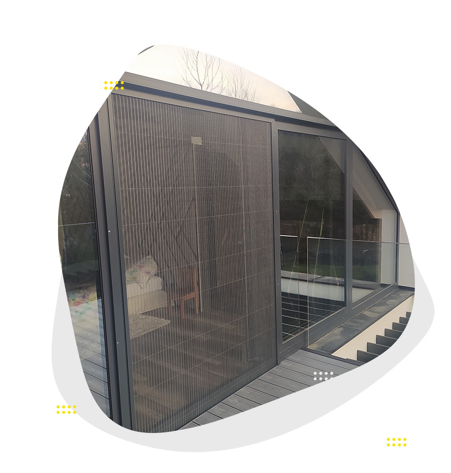 Moskitiera plisowana